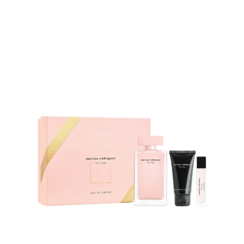 Narciso Rodriguez for her Edp 100ml + Edp 10ml + 50ml BL 3pcs set